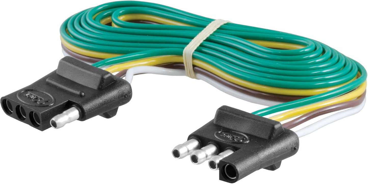 Arnés cableado plano 4 pines 72pulg vehículo y remolque
