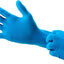 Guantes látex grueso 14mil azul industrial texturizado 50uds