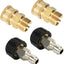 Kit conexión rápida lavadora presión 5000 PSI M22 14mm