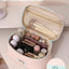 Bolsa maquillaje viaje organizadora gran capacidad con asa
