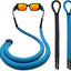 Correa flotante gafas deporte ajustable antideslizante 2uds negro