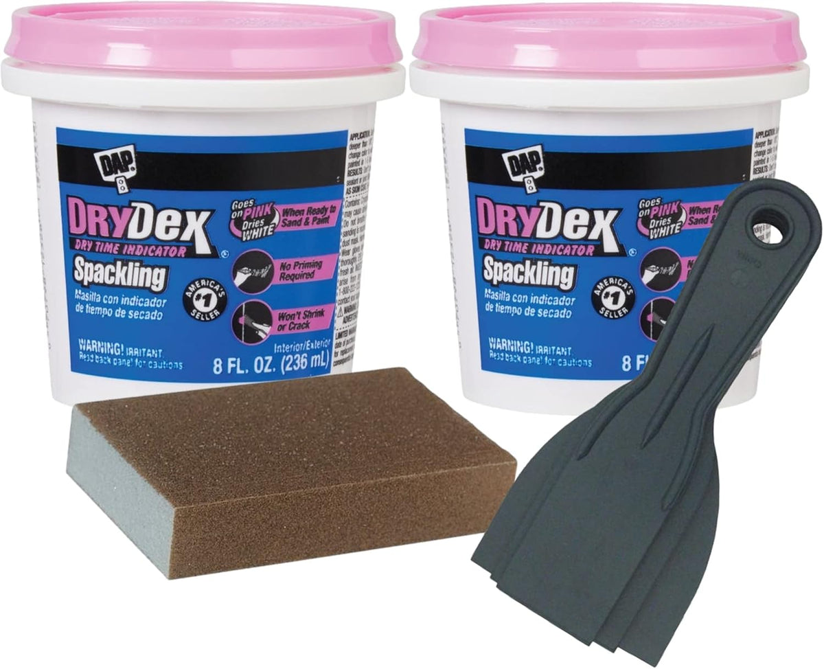Kit reparación yeso DAP Drydex 2 Pzas Parche compuesto