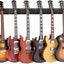 Soporte pared guitarra madera 6 ganchos ajustables 48pulg