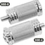Juego 2 palancas cambios CNC para Harley Dyna plateado