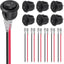 6 Pzas Interruptor Basculante Redondo 12V CC 20mm para Auto
