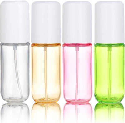 Set 3 Botellas Spray Viaje 40ml Plástico Recargables