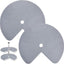 Alfombrilla silicona antiderrap para tocadiscos cocina gris