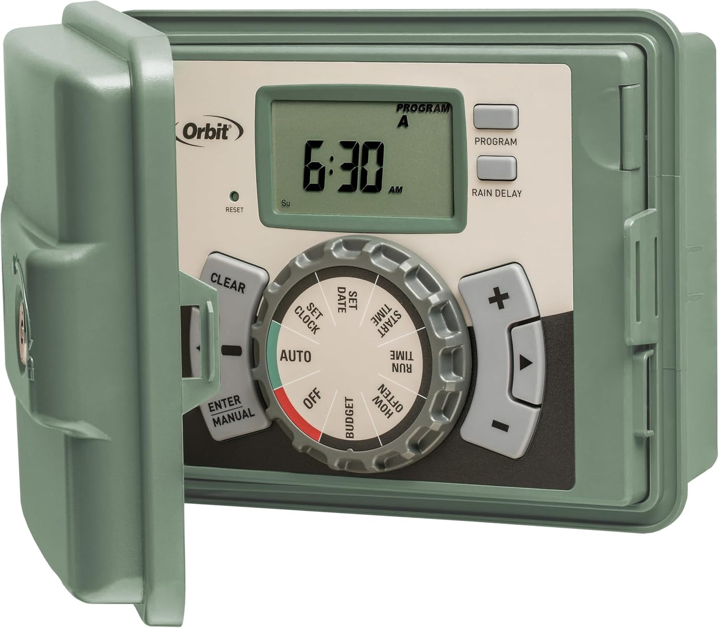 Controlador riego interior exterior 6 estaciones trilingue