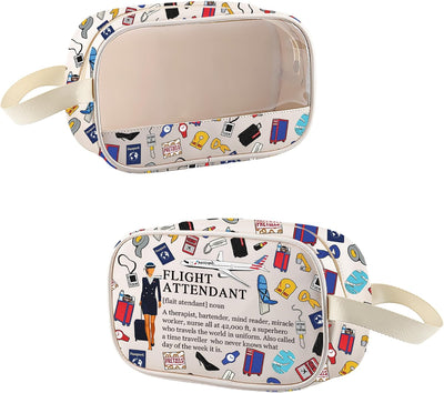 Bolsa cosmética azafata de vuelo moderna
