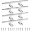 Cleat para embarcación acero inox 316 4-8 pulg con soporte