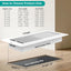 Registro piso 2x10 set 2 cubiertas ventilación acero