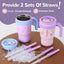 Vaso niños 14oz a prueba derrames acero inox unicornio