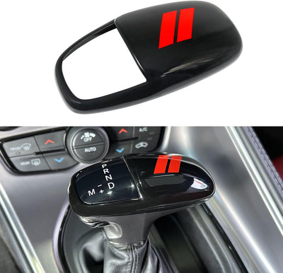 Cubierta palanca cambios Dodge Charger 15-23 Challenger 15-24 Durango 16-26 rojo