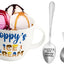 Set cuchara y pala helado regalo abuelo hombre