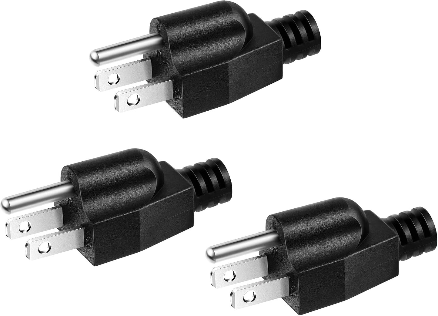 Enchufe generador NEMA 5-15P 120V 15A pack 3