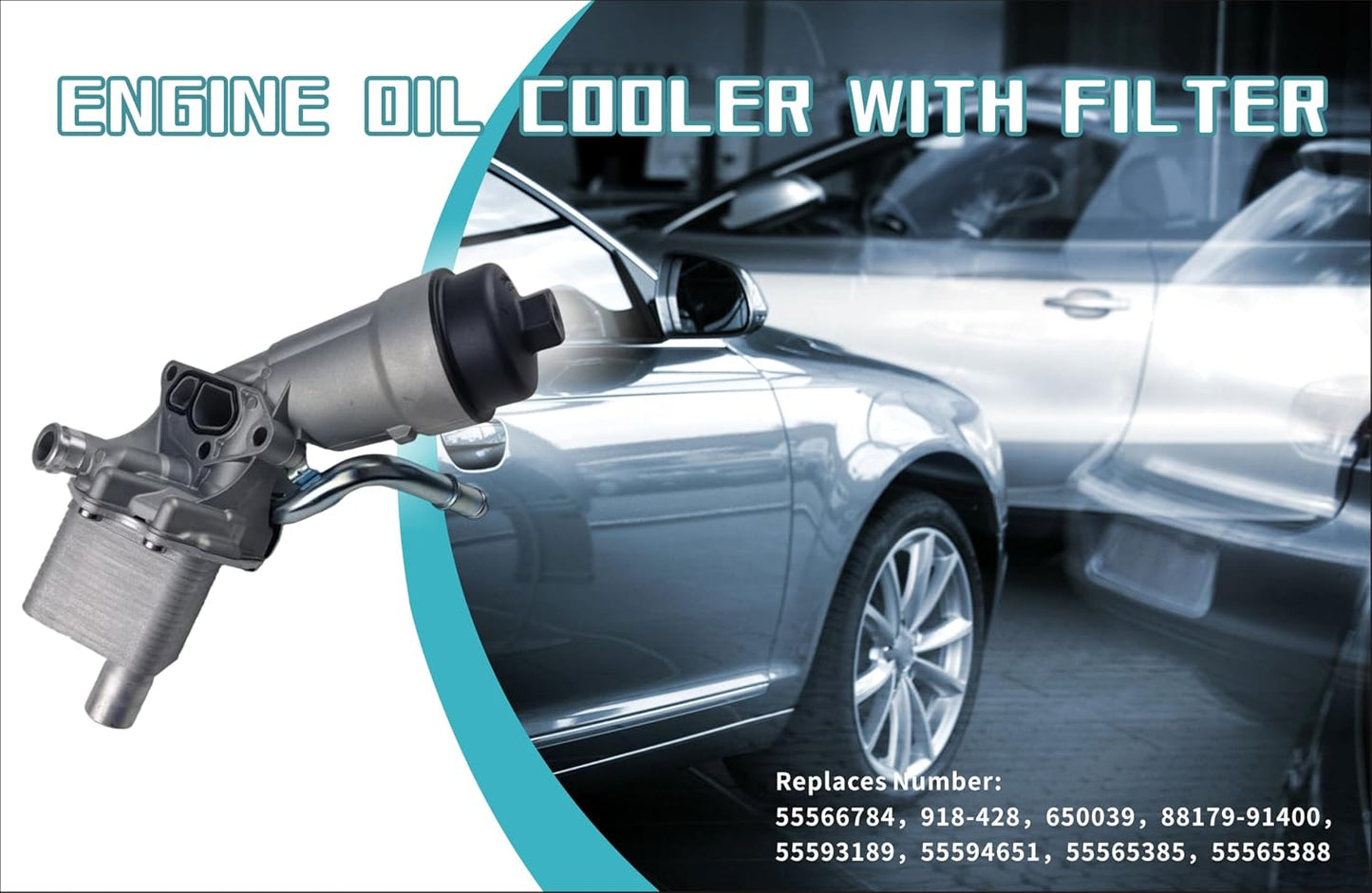 Filtro aceite motor aluminio comp Chevy Cruze 1.4L 11-18