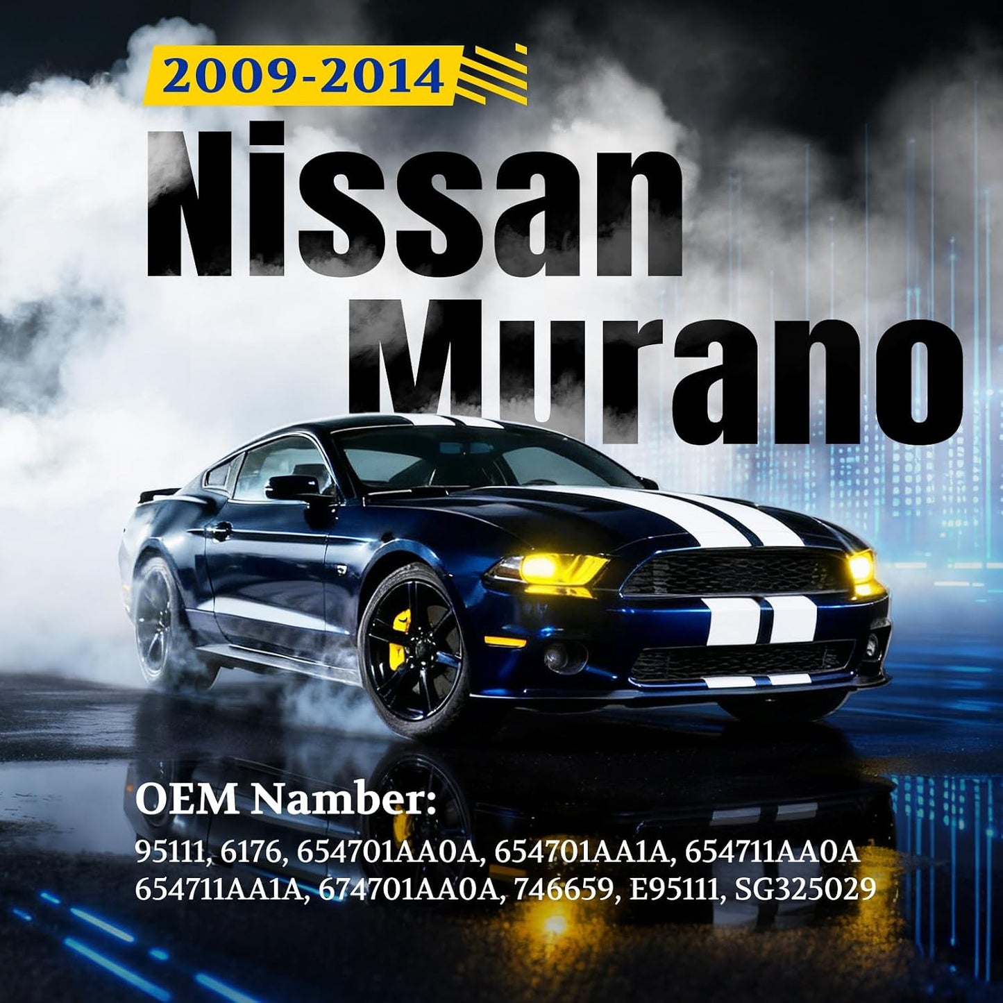 Puntales capó elevación rápida Nissan Murano 09-14