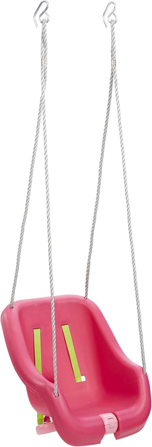 Columpio 2en1 ajustable seguro magenta
