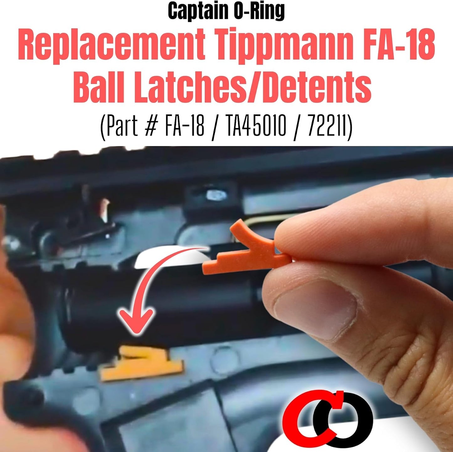 Pestillo retención bola repuesto Tippmann 98 A5 X7