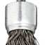 Cepillo alambre prensado 3/4pulg relleno acero 0.020pulg