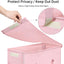 Cesta ropa sucia delgada 60l con tapa y asa plegable