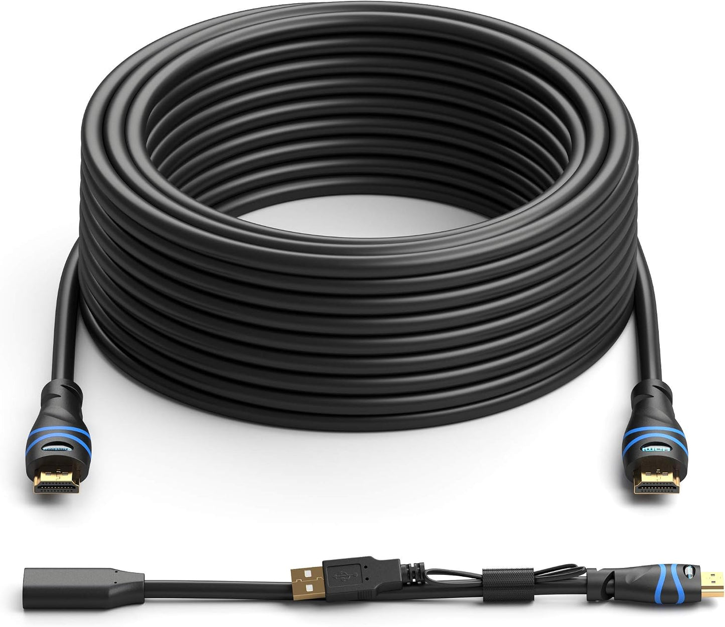 Cable HDMI 4K 30Hz 100pies Cl3 para TV y consolas