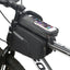 Bolsa bicicleta 2 bolsillos con bolsa teléfono impermeable
