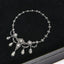 Bandeja apilable terciopelo negro 2 Uds organiz. aretes