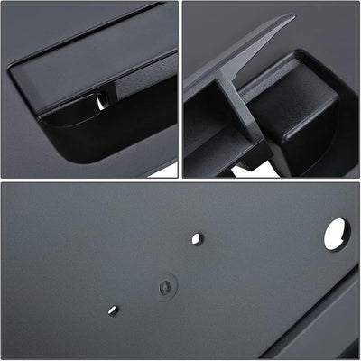 Manija puerta trasera comp Titan 04-12 negro mate
