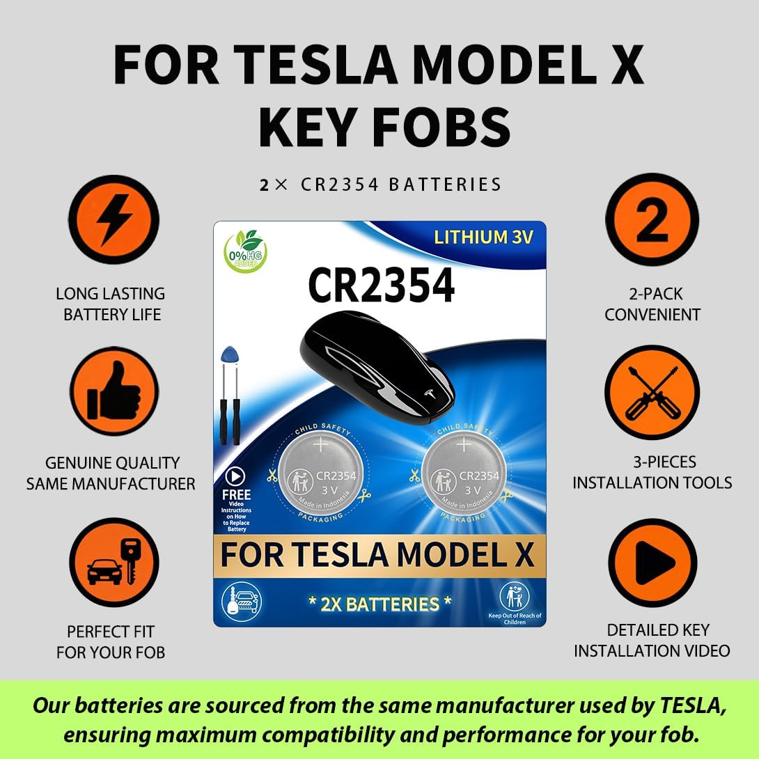 Baterías remota Tesla Model X pack 2