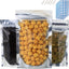 300 Bolsas Mylar Recerrables Almacenamiento 6.3x9.5"
