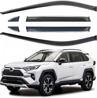 Protectores lluvia Toyota RAV4 19-24 set 6 pzas
