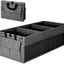 Organiz. maletero auto 12 bolsillos antiderrap plegable
