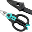 Tijeras electricista acero inox 6pulg cable cobre aluminio