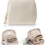 Bolsa organizadora joyas terciopelo con cremallera color