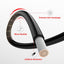 Cable silicio estaño 16 AWG 6 colores 30pies flexible
