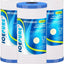 Filtro sedimentos ranurado 10x4.5" repuesto 3M set 3