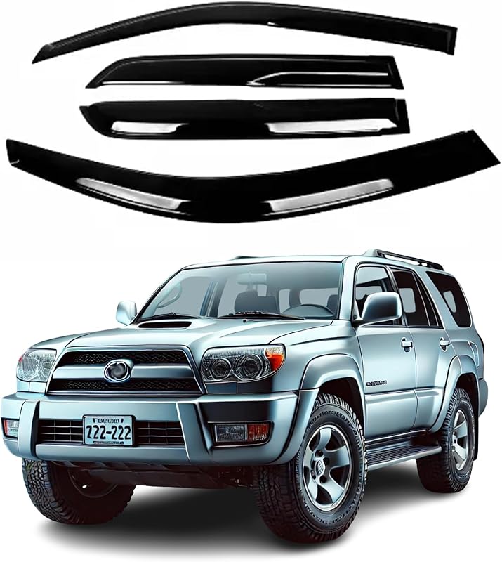 Deflectores ventanas Toyota 4Runner 2mm adhesivos premium