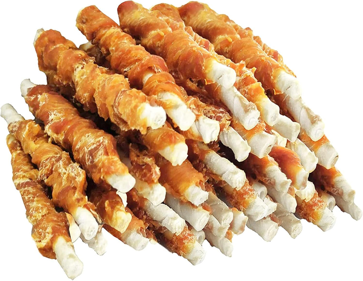 Palitos de pollo crudo para perros pequeños y cachorros 5"