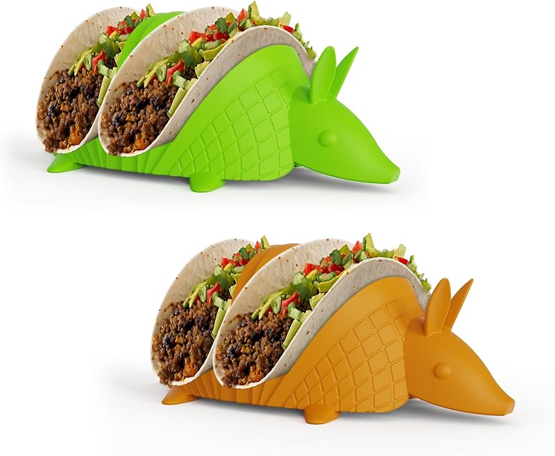 Juego 2 soportes tacos temática armadillo