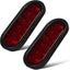 2 Luces Traseras LED Ovaladas 6" para Remolque