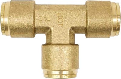 Conexión latón tubo freno aire 1/2pulg OD pack 5