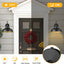 Luz exterior estilo granja aplique pared