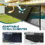 Rejilla privacidad valla 8x40" malla resistente negro