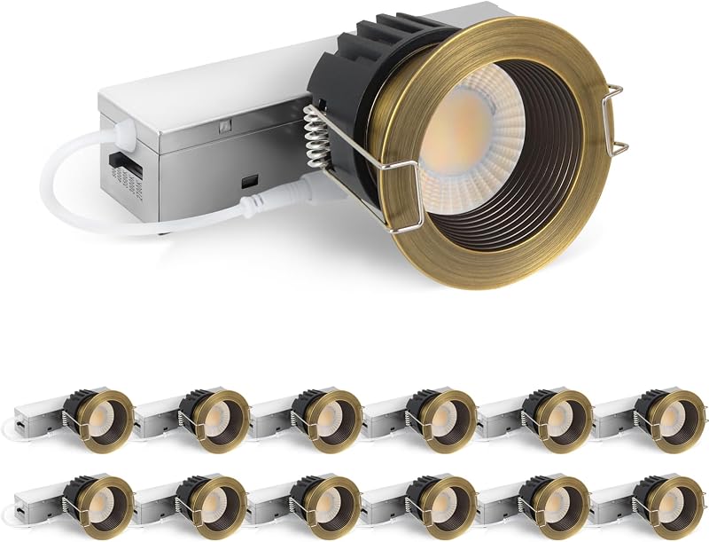 Lámpara techo empotrable LED 2" CRI90 8W 840LM regulable