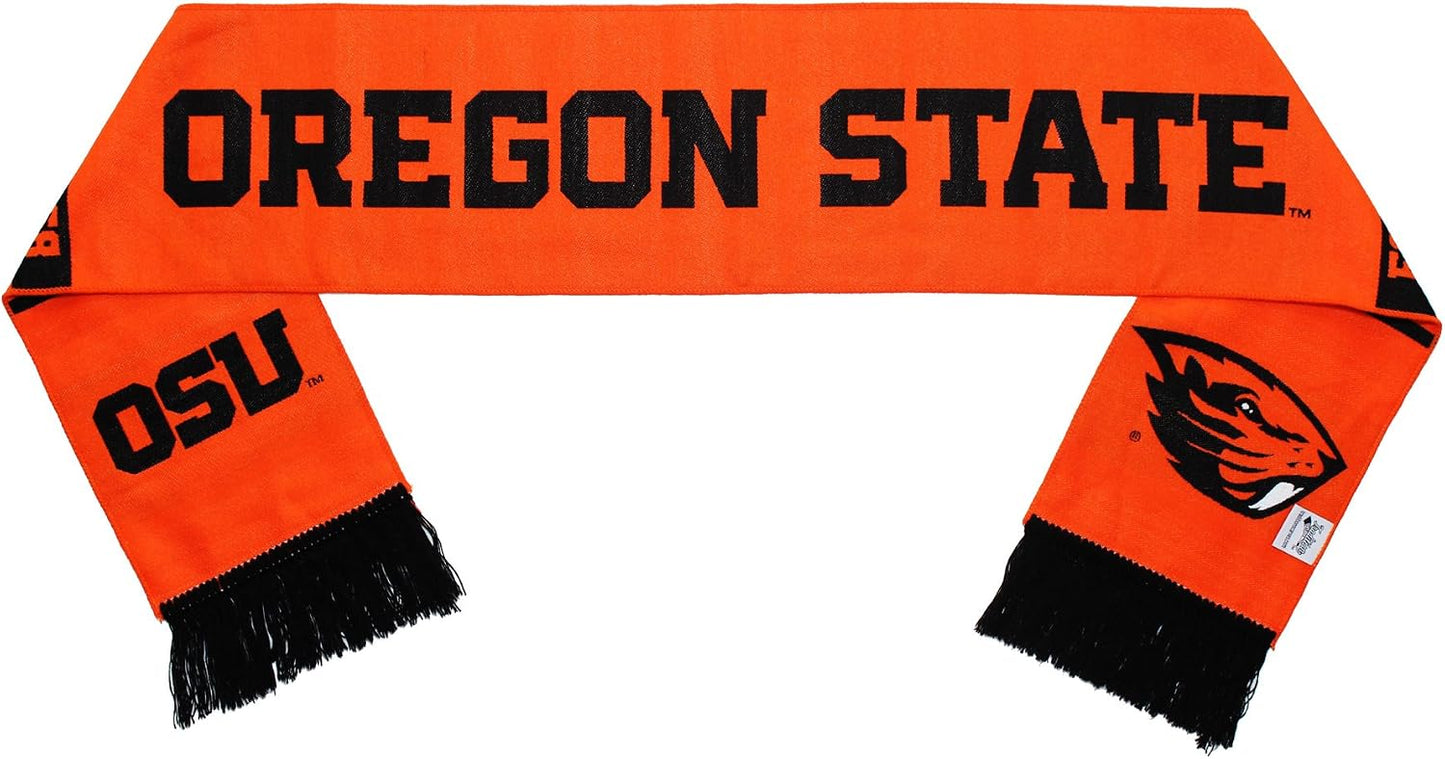 Bufanda Oregon State Beavers 2017 tejido naranja