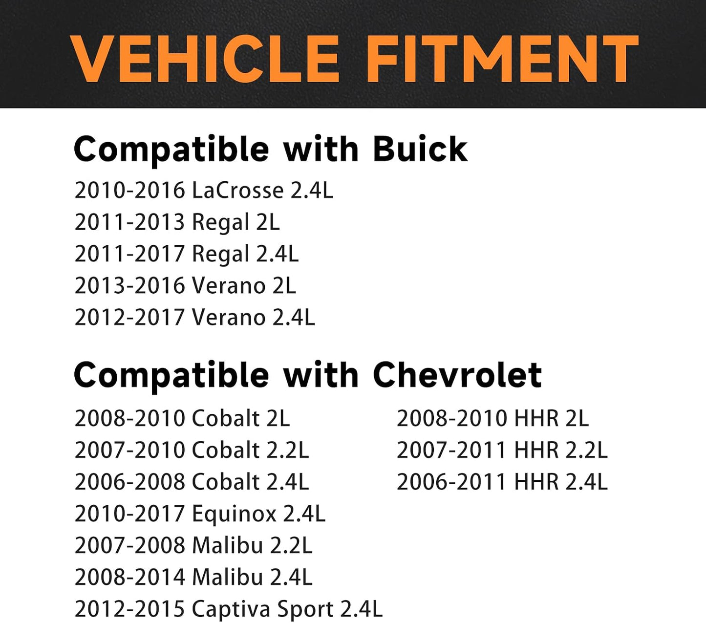 4 Bobinas Encendido comp Chevy Equinox Malibu Cobalt