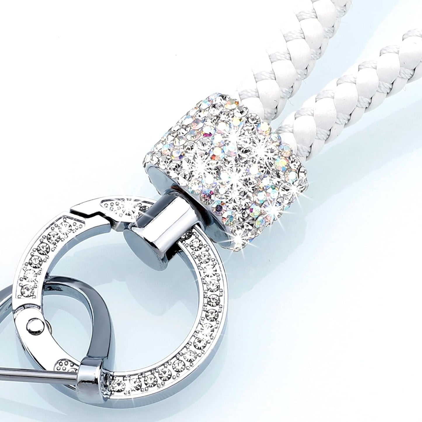 Llavero de lujo con diamantes cristal para mujer
