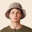 Sombrero ala ancha algodón cuerda ajustable unisex