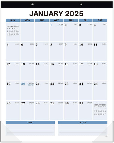 Calendario magnético para refrigerador 11.5x14.6pulg 2025